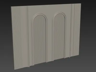 Decorative V31 Wall Panels 3D model