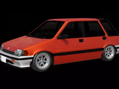HONDA CIVIC SHUTTLE  3D model