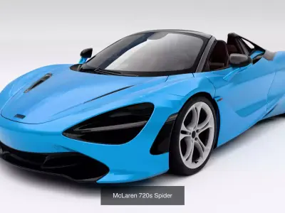 McLaren Car Collection 3D Model Pack
