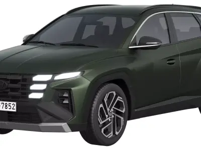 Hyundai Tucson 2024 3D model