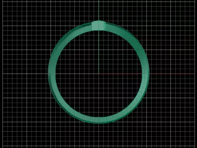Minimal Abstract Ring 37 3D print model
