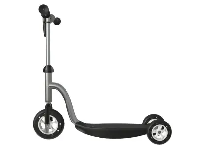 Scooter childrens colored 3D model