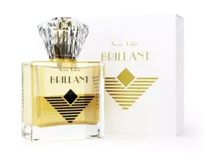 Luxury Perfume Bottle With Box 3D model