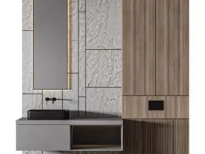 Luxury Bathroom 237 3D model