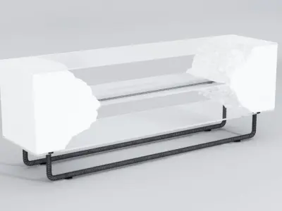 TV table -console BreakFree Free 3D model