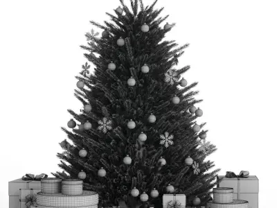 Christmas Tree 3D model 16
