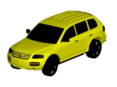 Volkswagen Touareg 3D model