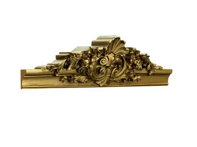 classic decor ornament 09 3D model