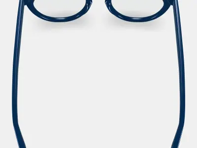 Isla Eyeglasses in Inlet Crystal 3D model