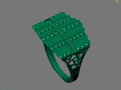 Women Plain Ring Ready STL Models Womens Ring 3d models 3D print model 42