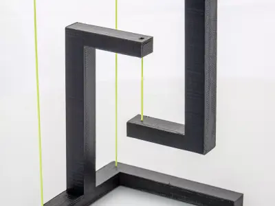 Tensegrity  Anti-Gravity Structure 3D print model