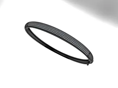 Diamonds Jewelry Bracelet 3D print model
