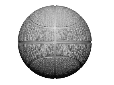 Basketball ball 3D model 14