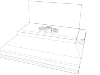 Sport Final Ceremony Award Area Free low-poly 3D model