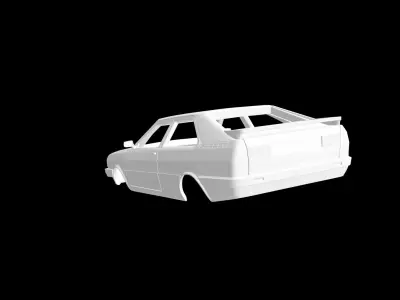 Audi 80 Coupe 3D print model