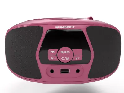 FM Radio Low-poly 3D model