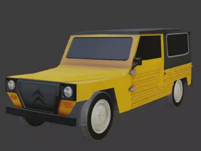 Namco Pony Low-poly 3D model