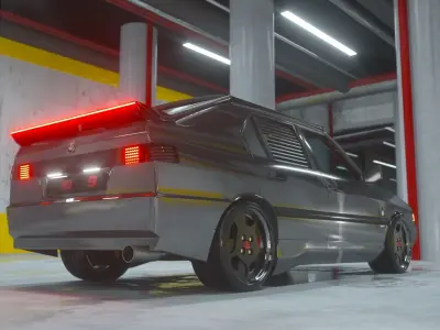 ALFA ROMEO 33 QV FUTURO 3D model