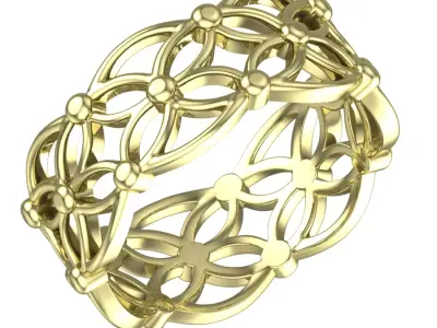 ring ornament  3D print model