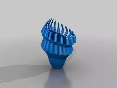 Loft Vase Free 3D print model 11
