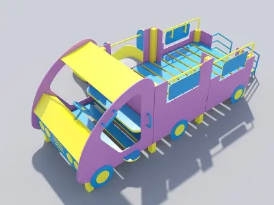 Playground 3D model 3D model