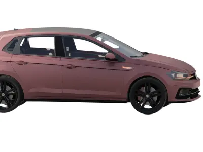 VW POLO GTI 3D model
