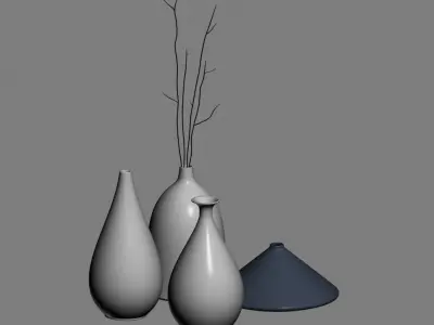 vase 27 3D model purchase
