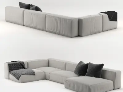 Sofa modular 3D model