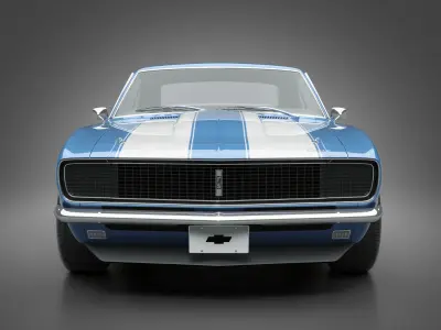 1968 Chevrolet Camaro RS 3D model