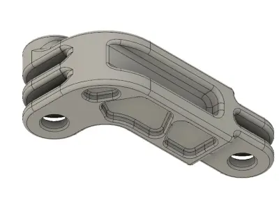 Corner 45mm Light Free 3D print model