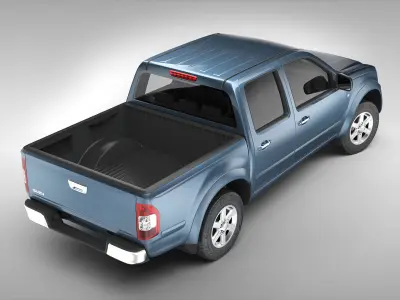 Isuzu D-Max Crew Cab 2004 - 2011 3D model