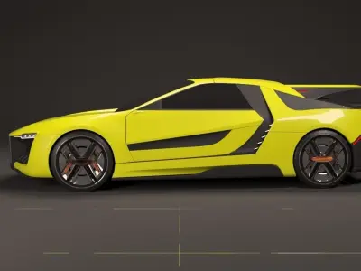 Cayper concep car 3D model