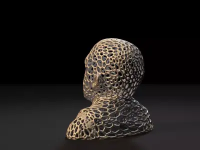 Voldemort Voronoi 3D print model