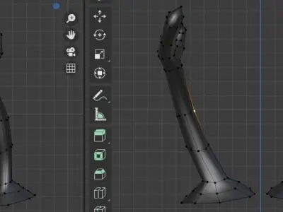 3 Sets of Deer Horns and a Elk Spike Low Poly in all formats Low-poly 3D model