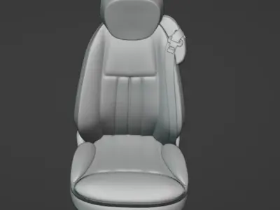 Car Seat 3D model