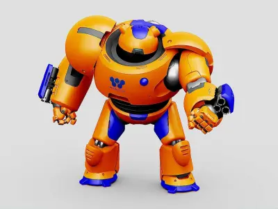 BATTLE DROID FELIX Rigged for Unreal Engine - Unity - MIXAMO  3D model