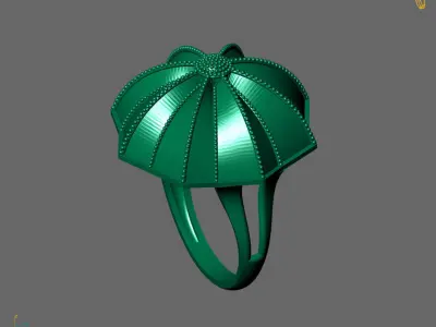 Women Plain Ring Ready STL Models Womens Ring 3d models 3D print model 29