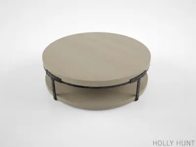 Holly Hunt Tudor cocktail table 3D model