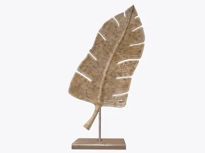 Leaf sculpture 02 3D model
