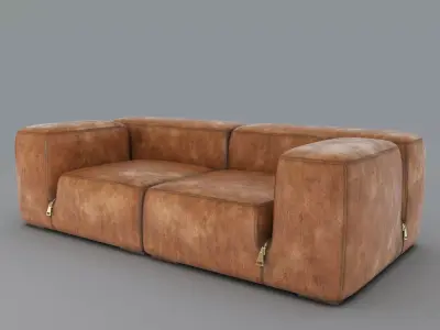 Polo Sofa Set 3D model