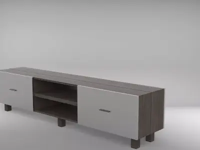 Mueble de tv Free 3D model