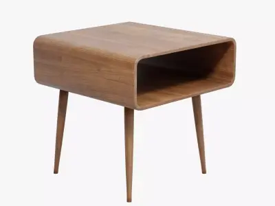 Modern End Table 3D model