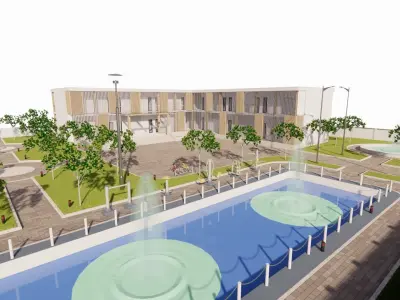 Nursing house Free 3D model