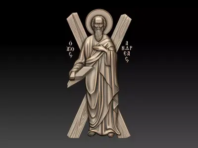 Andrew the Apostle v2 3D print model