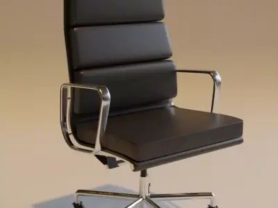 Office chair Free low-poly 3D model