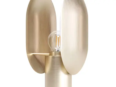 Clam Table Lamp 3D model