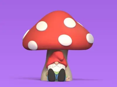 Lying Gnome 3D print model
