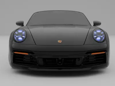 Porsche 911 Targa 3D model