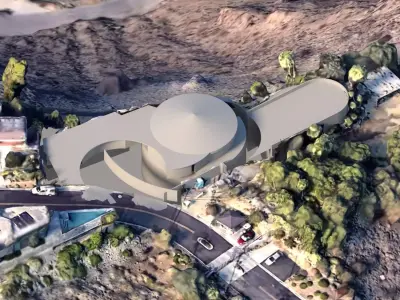 Elrod House John Lautner 3D model