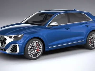 Audi SQ8 2024 3D model